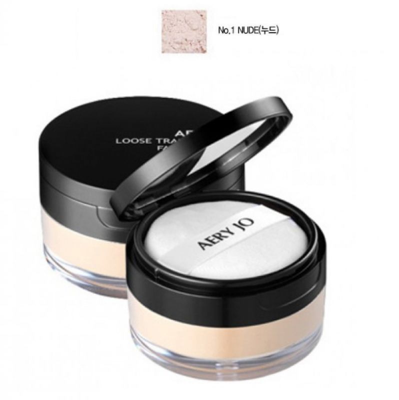 Milky Dress - Phấn bột che khuyết điểm - Aery Jo Loose Translucent Face Powder #No01 tông sáng