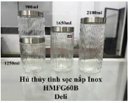 Hũ nắp inox HMFG60B-2100ml Tmark (Kiện 18 cái) 